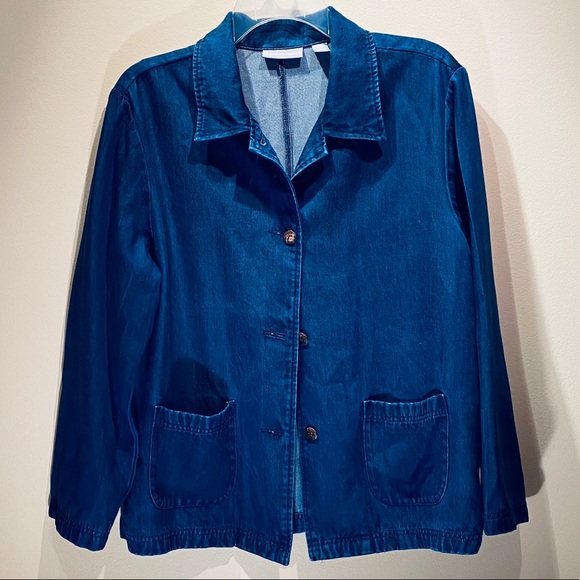 Nordstrom Jackets & Blazers - 🌟HP🌟Nordstrom Tencel Relaxed Denim Jacket